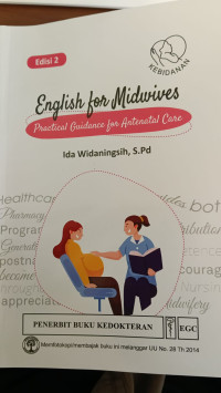 Image of English for Midwives : Practical Guidance for Antenatal Care